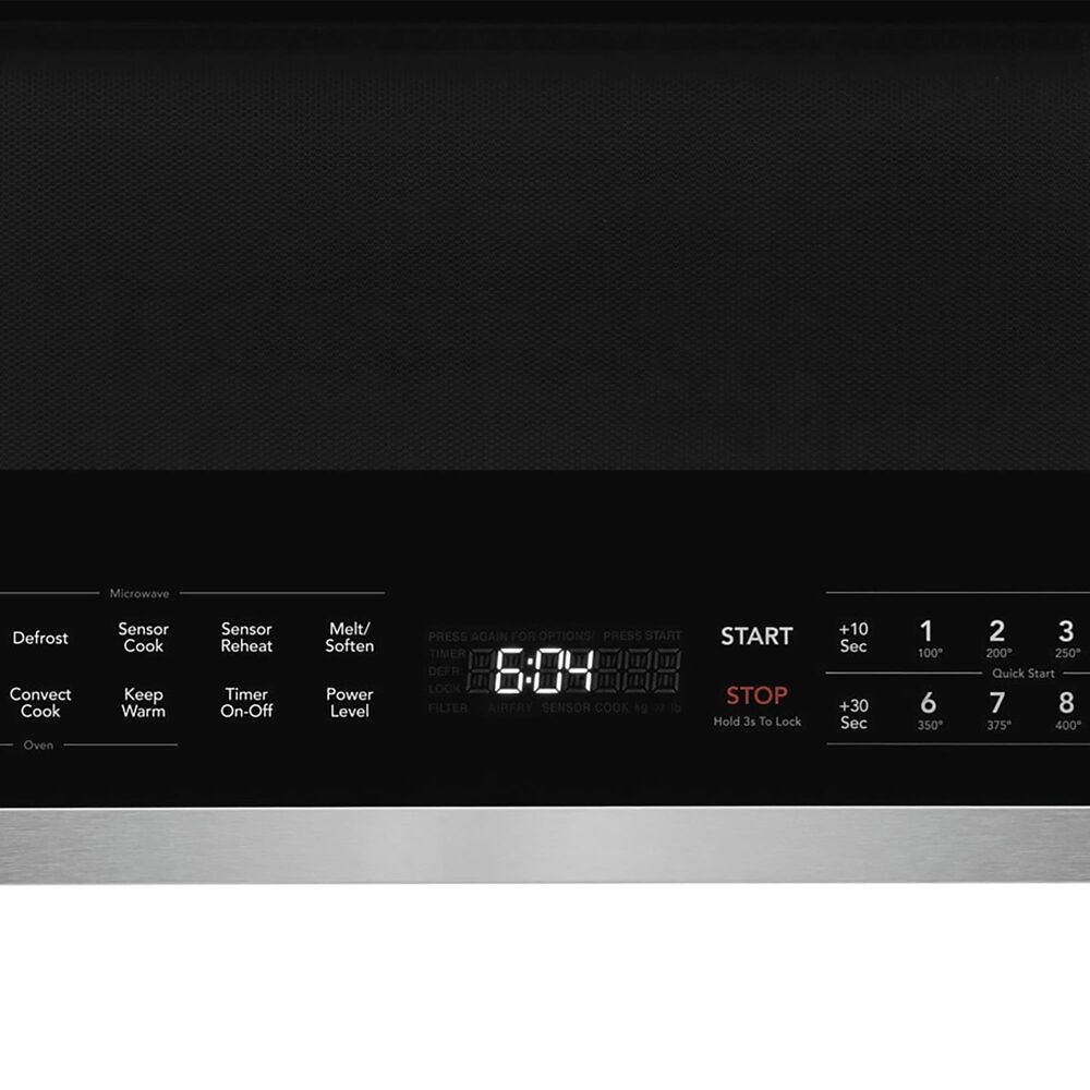 Frigidaire Gallery 2-Piece Kitchen Package with 6 Cu. Ft. Stone-Baked Pizza Gas Range and 30" Over-The-Range Microwave in Stainless Steel, , large