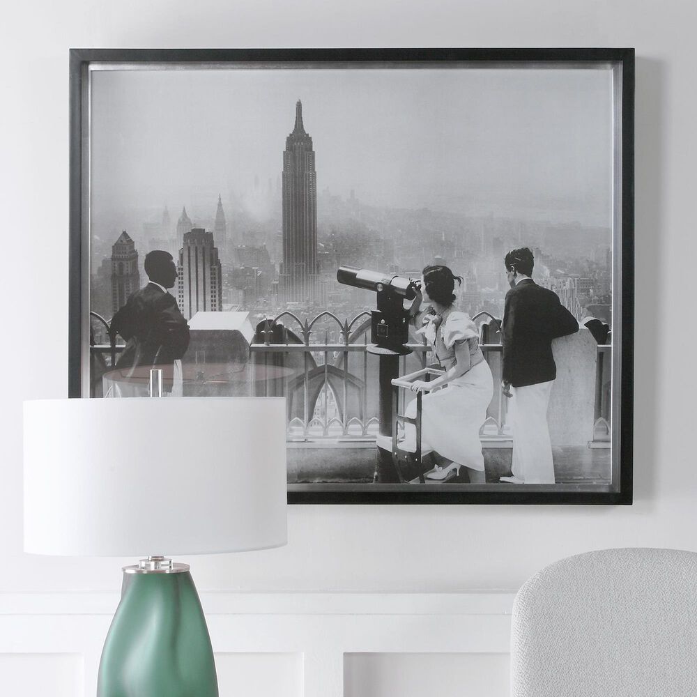 Uttermost Manhattan View Vintage Print, , large