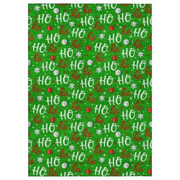 Dalyn Rug Company Wonderland WN18 3" x 5" Green Indoor/Outdoor Area Rug, , large