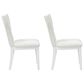 Ashley Chalanna Dining Chair Set of 2 in White, , large