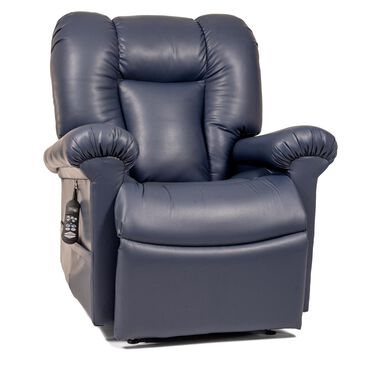 Lounge Power Recliner with Lift in Brisa Night Navy, , large