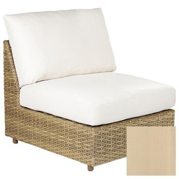 Venture Campbell Armless Chair with Vesper Putty Cushion in Barley, , large