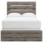 Ashley Graystorm Full Panel Bed in Brown Gray, , large