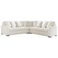 Ashley Chessington 3-Piece Symmetrical Sectional in Ivory, , large