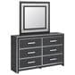 Ashley Zuraleus 4-Piece Queen Upholstered Platform Bedroom Set in Matte Black, , large