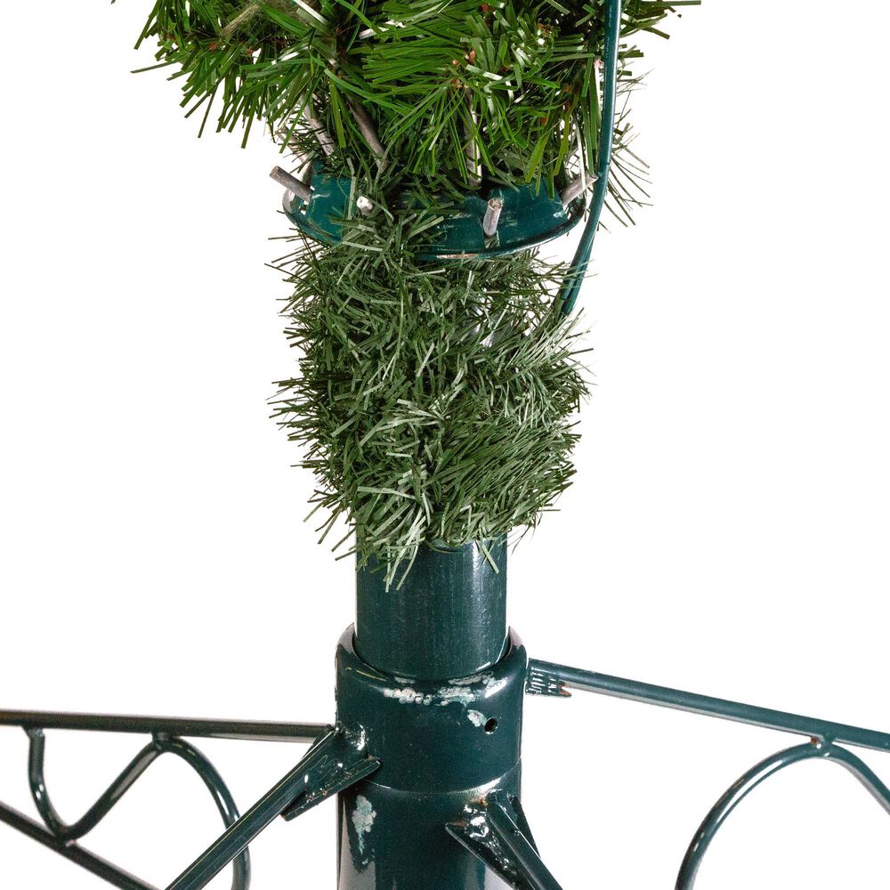 The Gerson Company 10' Natural Cut Salem Spruce with Power Pole in Green, , large