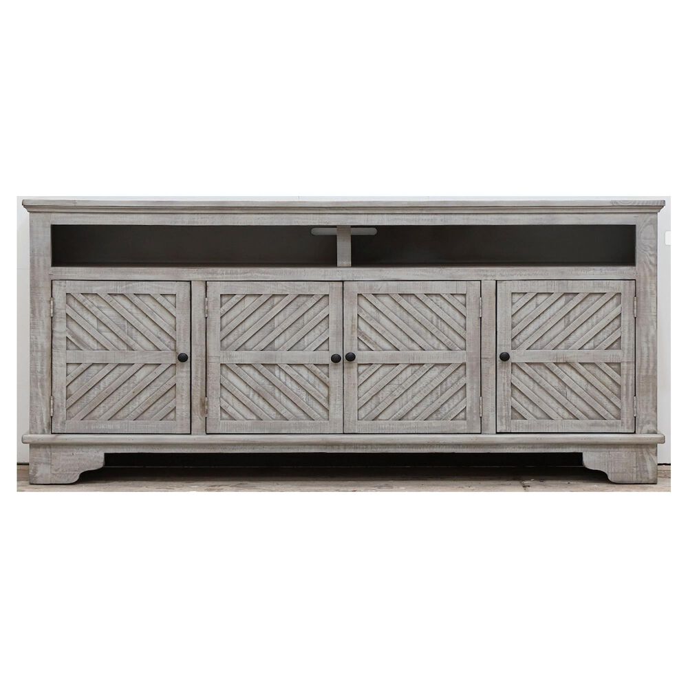 Meximuebles 72" Santa Cruz TV Console in Egg Shell, , large