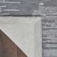 Nourison Ma30 Star Abstract 2"3" x 8" Blue Runner, , large