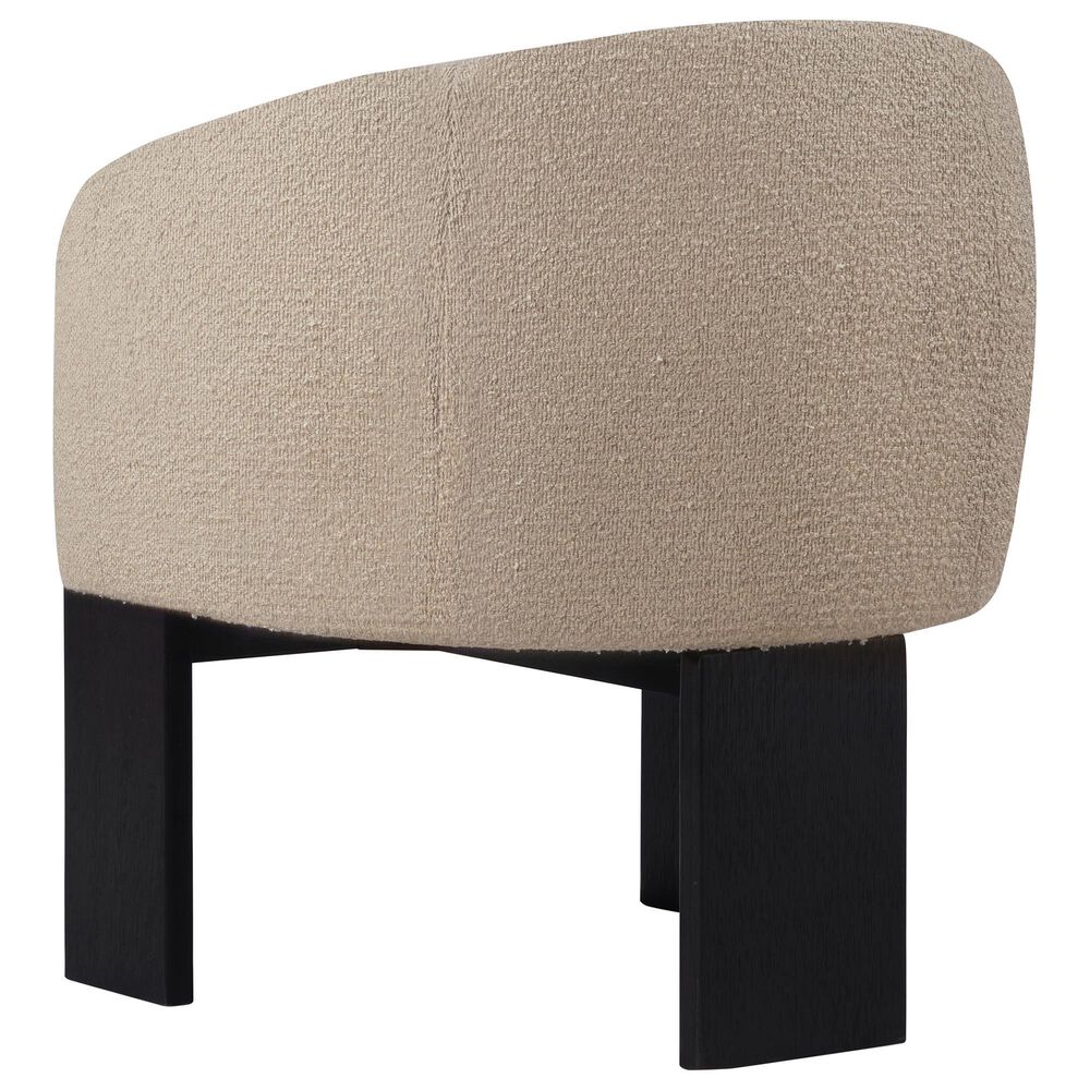 Coaster Valdez Barrel Back Accent Chair in Beige, , large