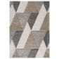 Dalyn Rug Company Carmona 3"1" x 5" Pewter Area Rug, , large