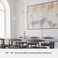 Hunter Grove Isle 4-Light Chandelier in Matte White, , large