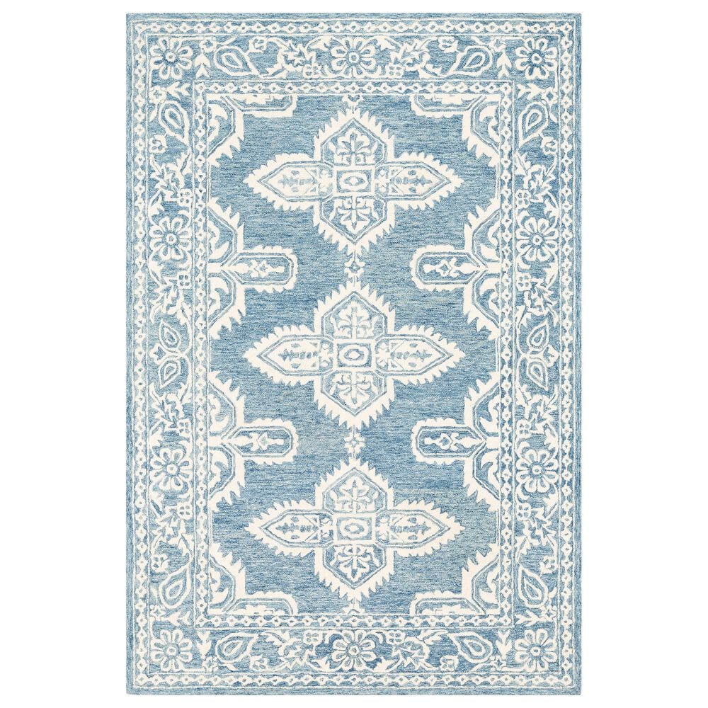 Surya Granada GND-2300 4" x 6" Pale Blue, Beige and Sky Blue Area Rug, , large