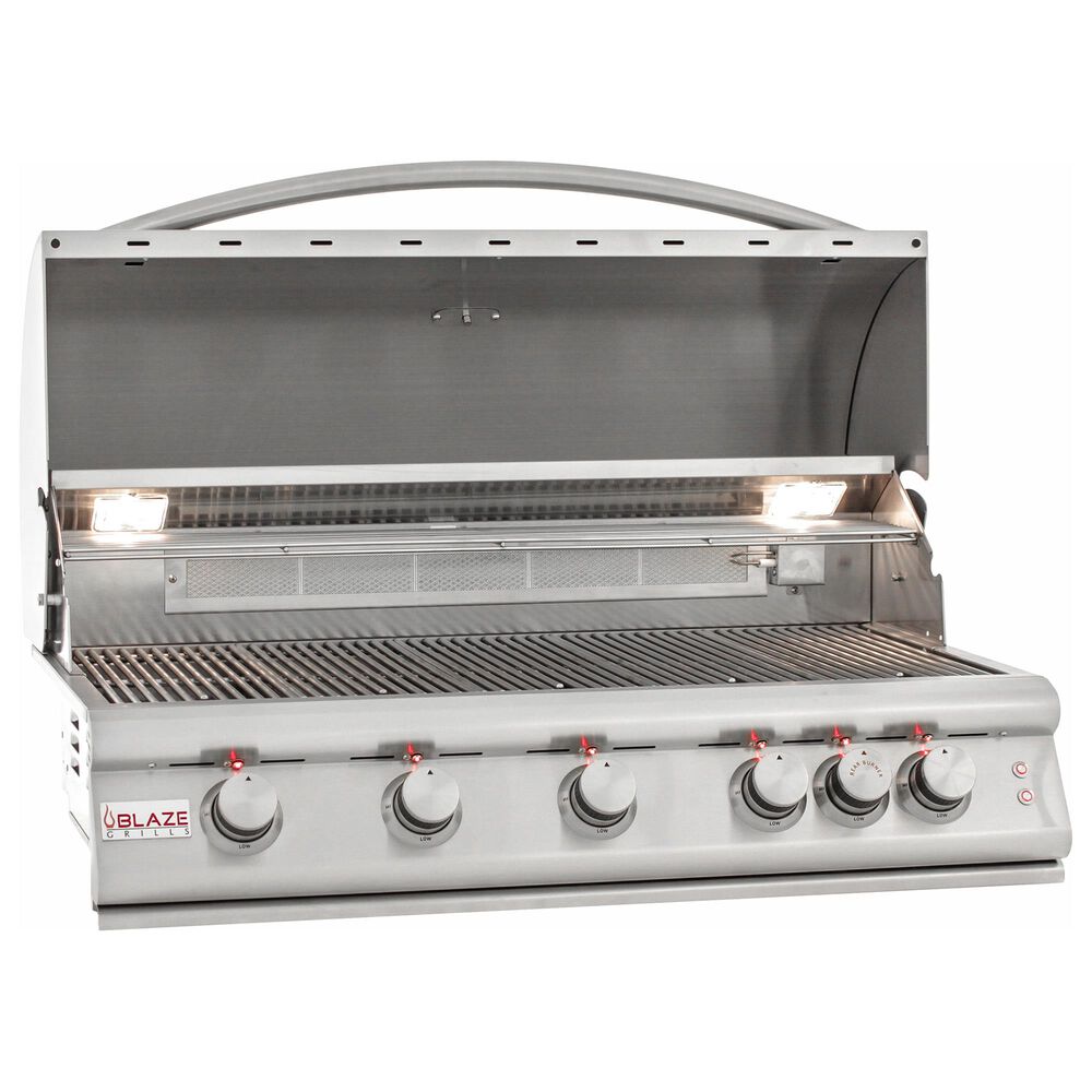 Blaze 40&quot; LTE Natural Gas Grill with 5-Burner in Stainless Steel, , large