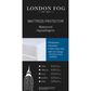 Pem America London Fog King Mattress Protector in White, , large