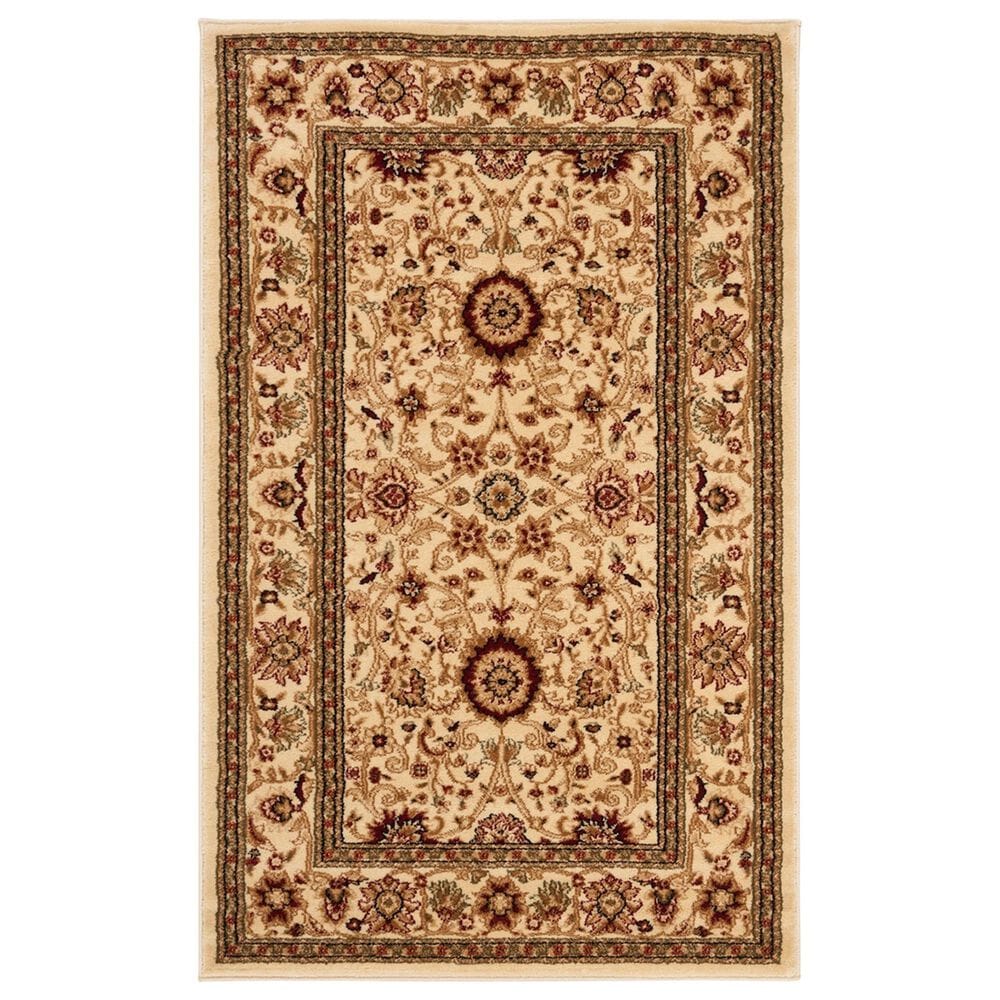 Safavieh Lyndhurst LNH212 3"3" x 5"3" Ivory Area Rug, , large