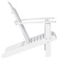 Linon Home Decor Adirondack Patio Chair in White, , large