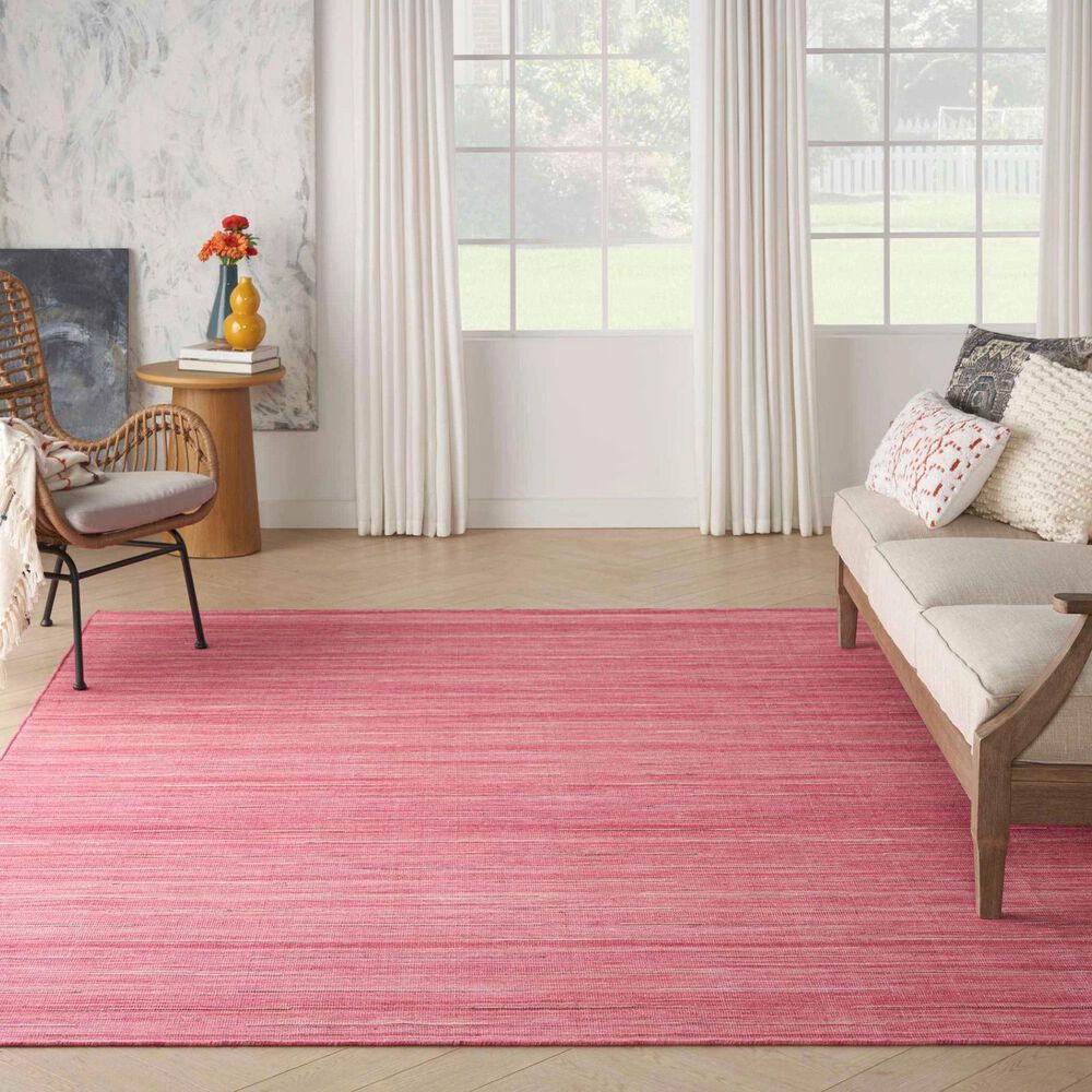 Nourison Interweave 8&#39; x 10&#39; Rose Area Rug, , large