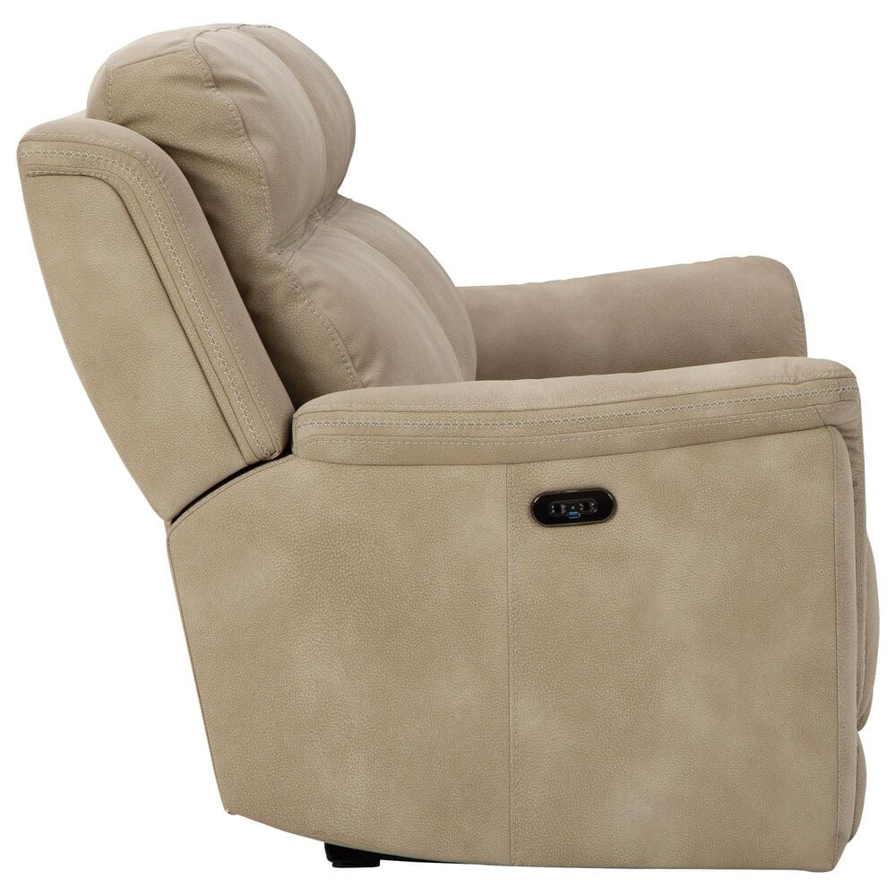 Ashley Next-Gen DuraPella Power Reclining Sofa with Power Headrest in Sand, , large