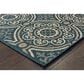 Oriental Weavers Latitude 609B 9"10" x 12"10" Blue Area Rug, , large
