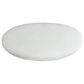 Lifestyle Solutions Kayden Ottoman in White, , large