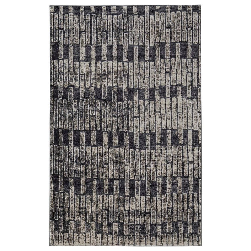 Feizy Kano 7"10" x 10" Charcoal Area Rug, , large