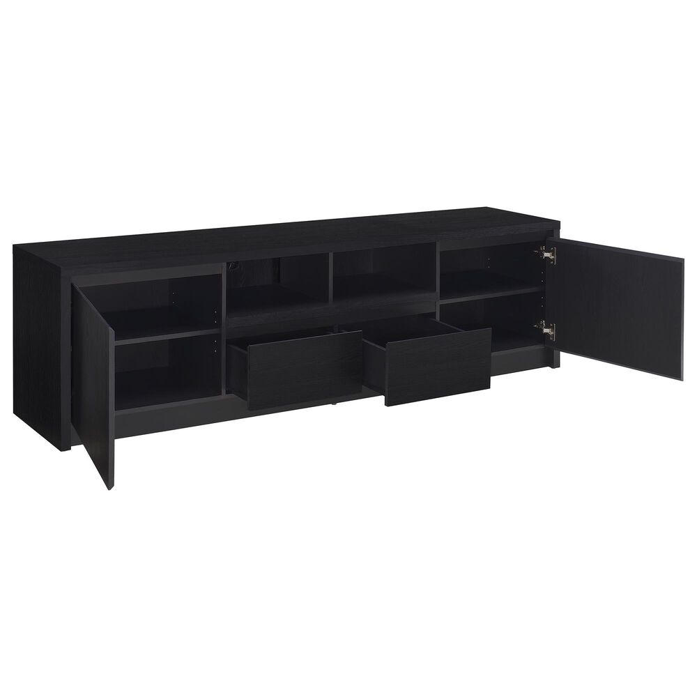 Coaster Winfield 78" TV Stand in Black, , large