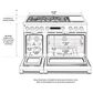 Monogram 48" All Gas Professional Range with 6 Burners and Griddle in Stainless Steel, , large