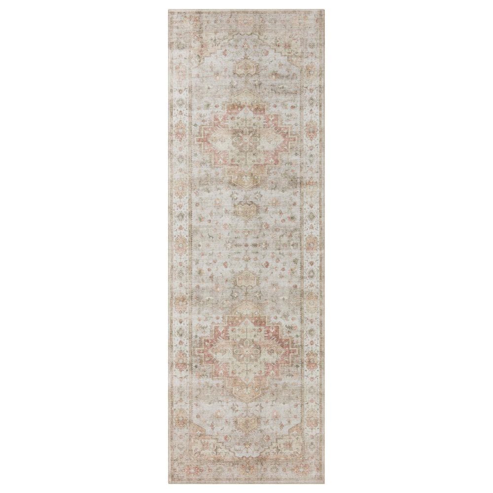 Loloi II Heidi 2" x 5" Sage and Multicolor Area Rug, , large