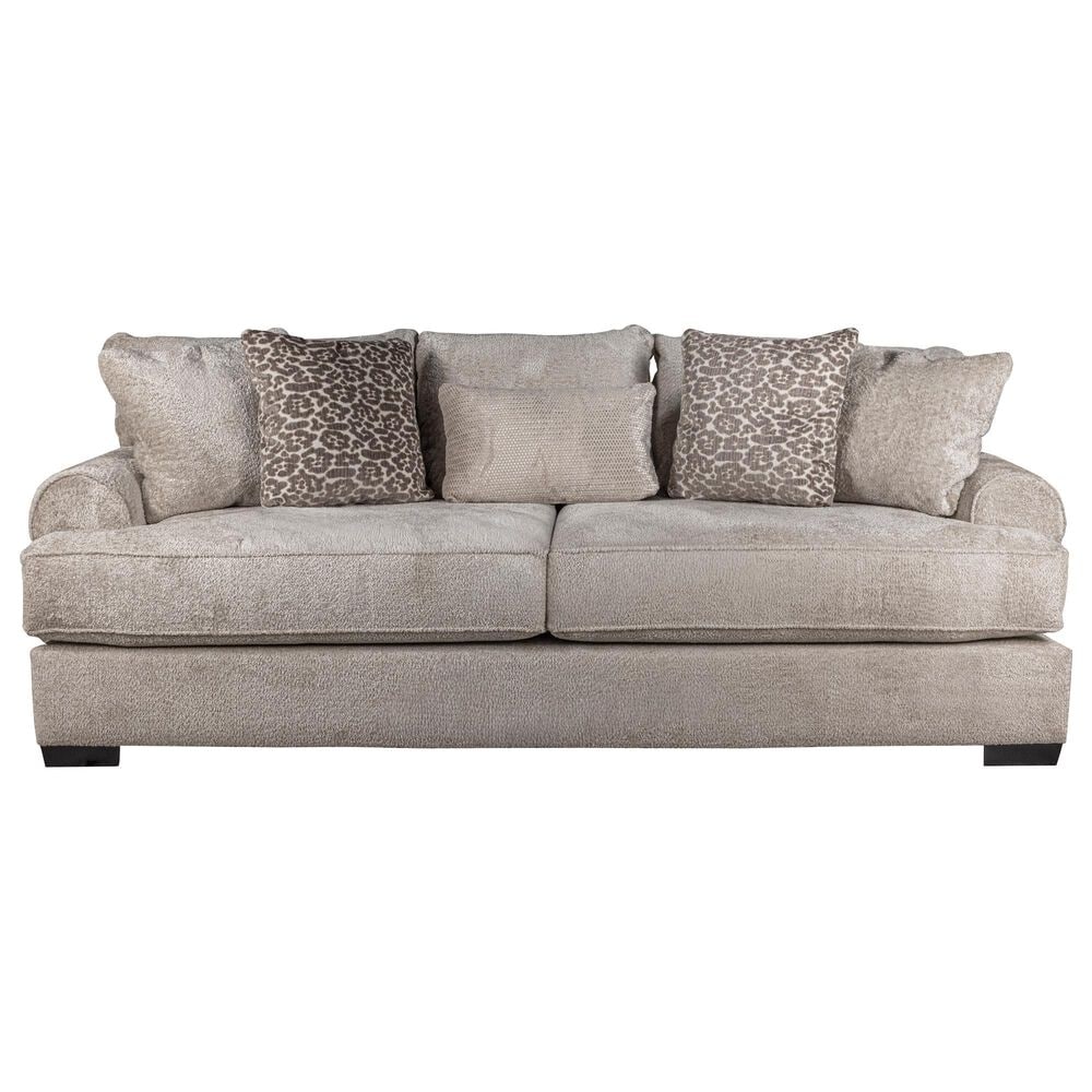 Michael Nicholas Designs Mustang Stationary Sofa in Puppy Storm, , large