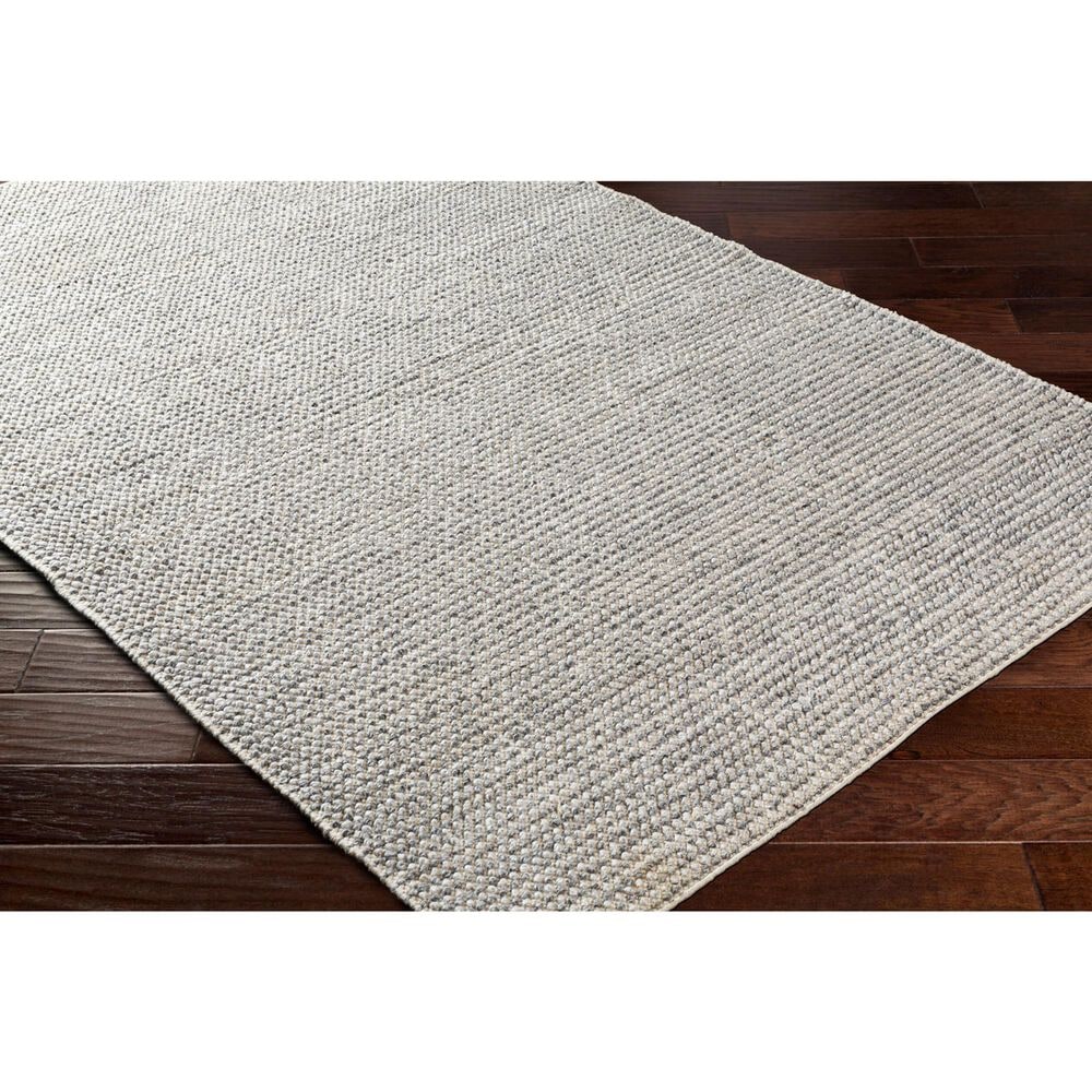 Surya Reika Cream, Light Slate and Medium Gray 10&#39; x 14&#39; Indoor/Outdoor Area Rug, , large