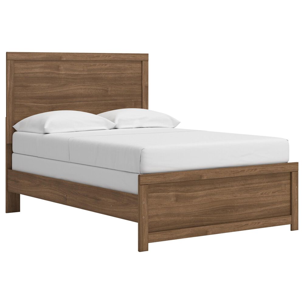 Ashley Broachmyn Full Bed with Nightstand in Warm Auburn, , large