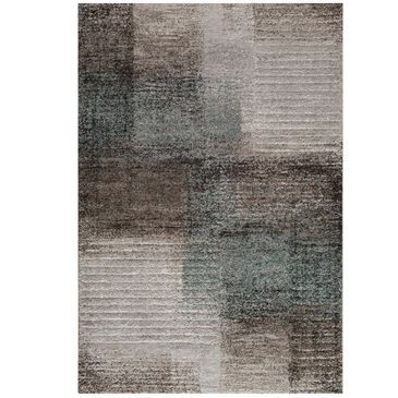 Central Oriental Structures Georgia 5" x 7"6" Multicolor and Glass Area Rug, , large