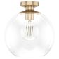 Hunter Xidane 1-Light Large Pendant in Alturas Gold, , large