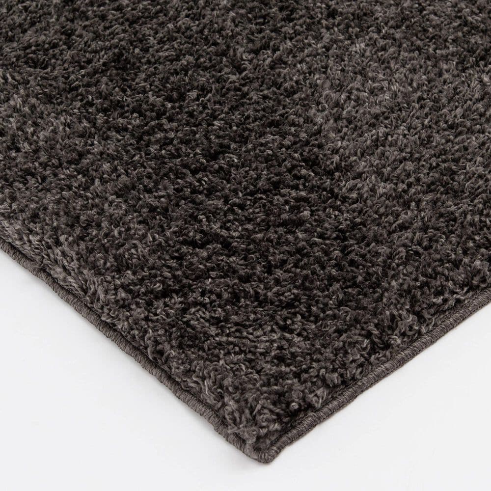 Central Oriental Geneva Shag 5&#39; x 7&#39; Soot Area Rug, , large