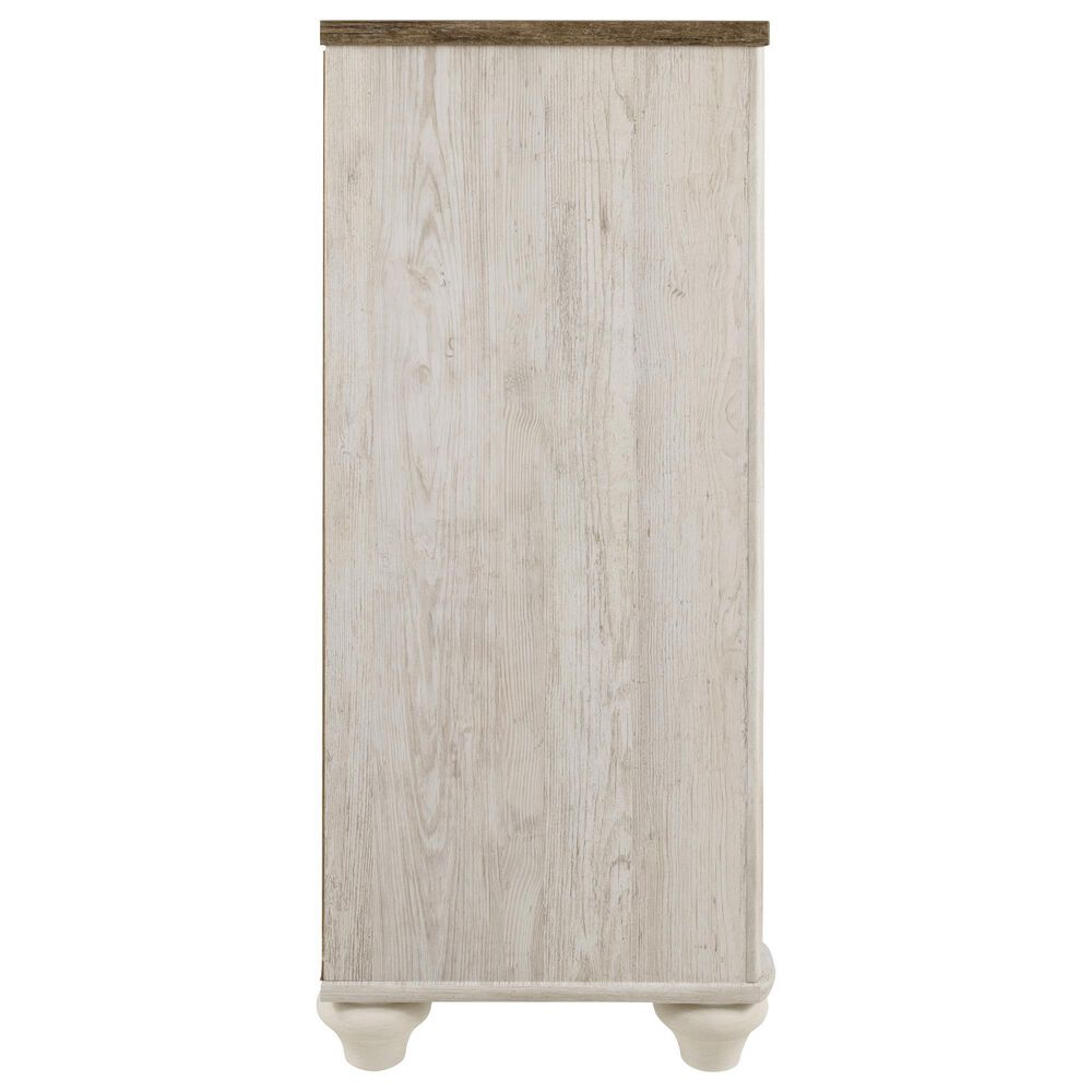 Signature Design by Ashley Willowton 3-Piece Queen Bedroom Set in Whitewash, , large