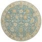 Dalyn Rug Company Hatay HY2 8" Round Teal Area Rug, , large