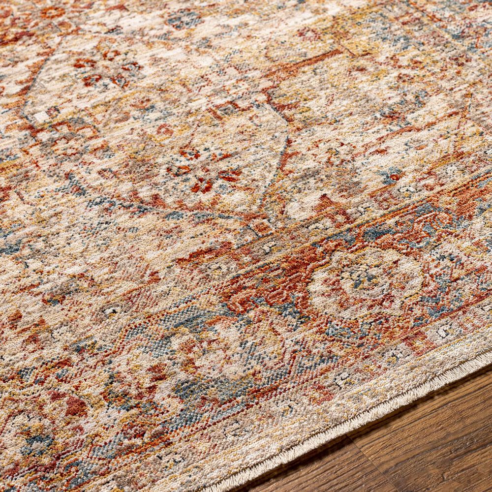 Surya Aspendos 10&#39; x 13&#39;11&quot; Dusty Pink, Rust, Burgandy, Wheat, Taupe, Gray, Denim, Black and Cream Area Rug, , large