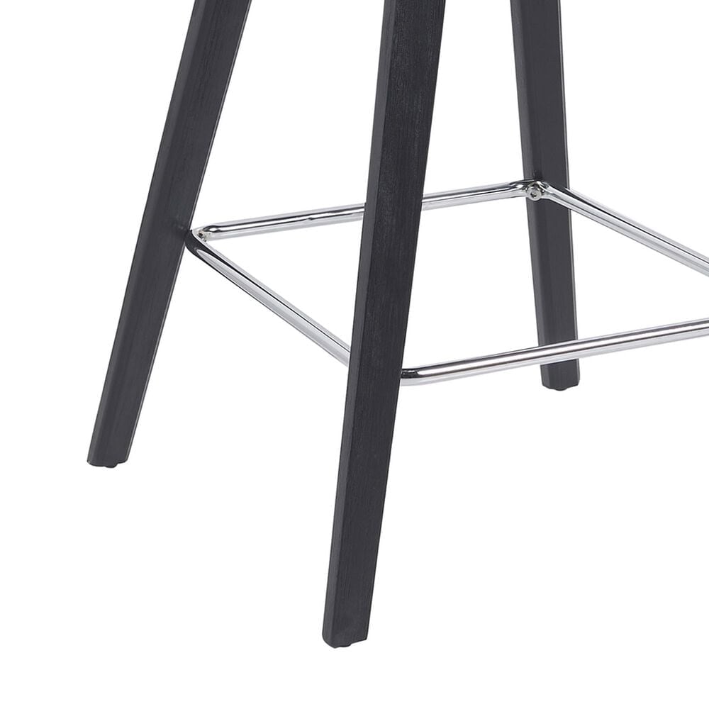 Armen Living Jagger Counter Height Stool in Black, , large