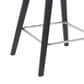 Armen Living Jagger Counter Height Stool in Black, , large