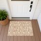 Dalyn Rug Company Soft Essentials Floral Copper 1"8" x 2"6" Indoor/Outdoor Area Rug, , large