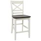 Waltham Asbury Park Counter Height Stool in White and Autumn, , large