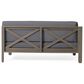 Hearth and Haven Brava Outdoor Corner Bench with Coffee Table in Dark Gray, , large