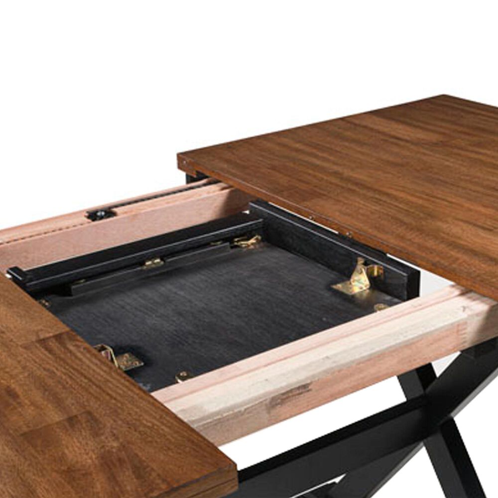 Ashley Wildenauer Counter Height Table with 18" Butterfly Leaf in Brown and Black - Table Only, , large