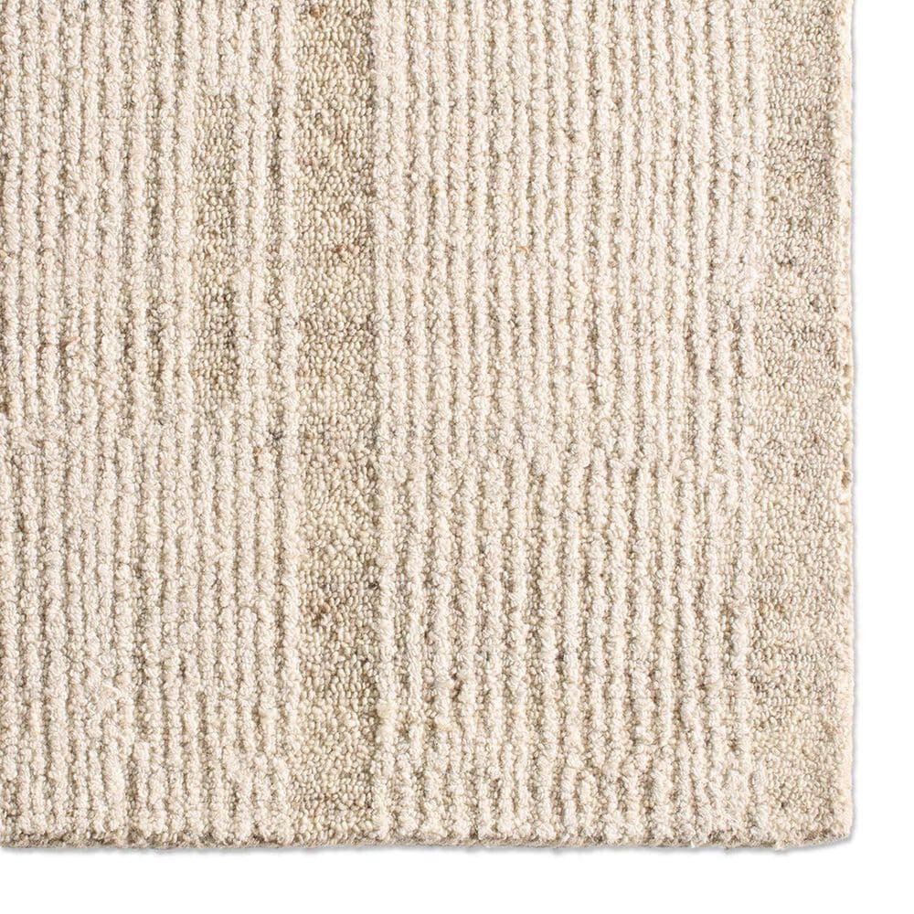 Jaipur Finnigan Edher White, Tan and Taupe 6' x 9' Area Rug, , large