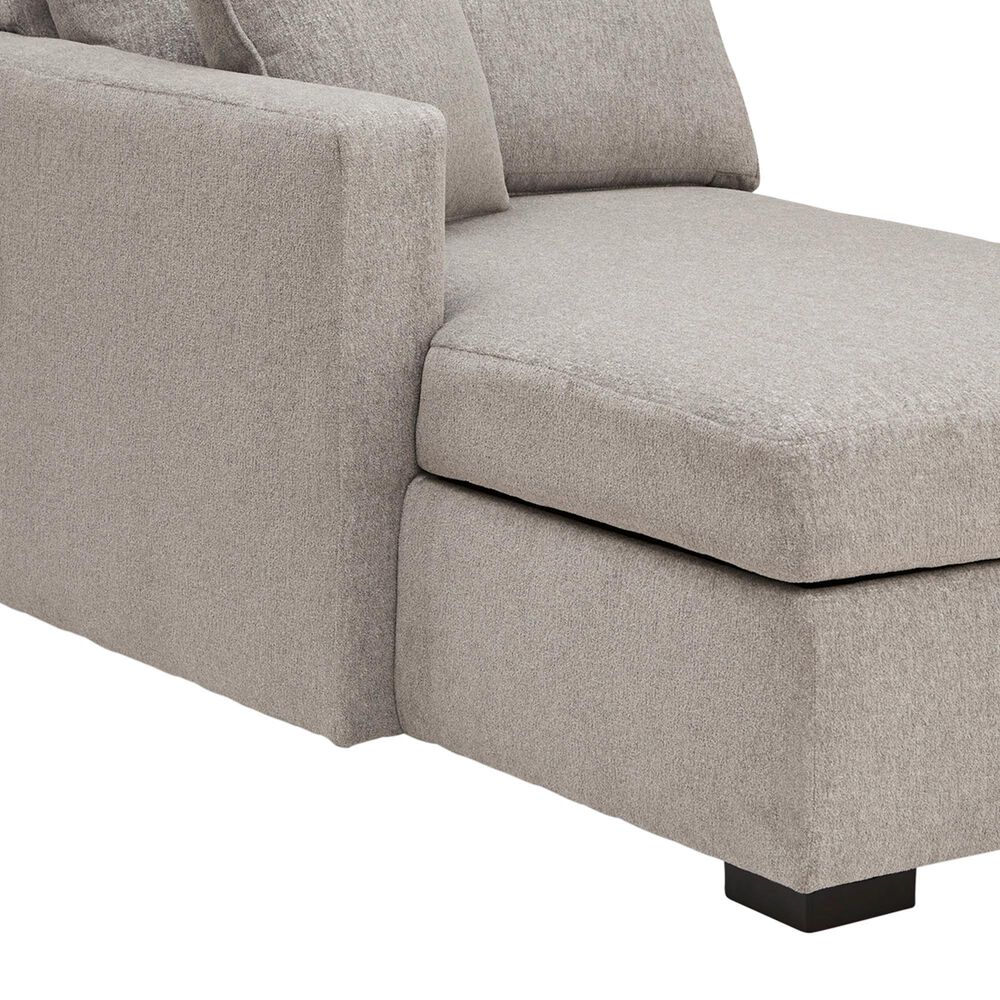Ashley ModMax Luxe 3-Piece Symmetrical Sectional with Double Storage Chaise in Flint, , large