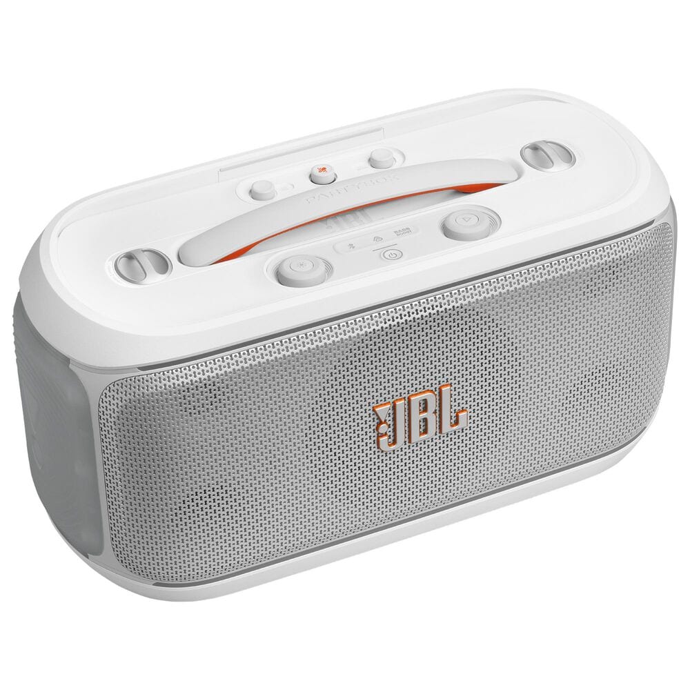 JBL PartyBox On-The-Go 2 Plus Portable Party Speaker in White, , large