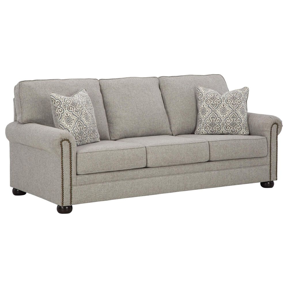 Ashley Gaelon Queen Sleeper Sofa in Dune Velvet, , large