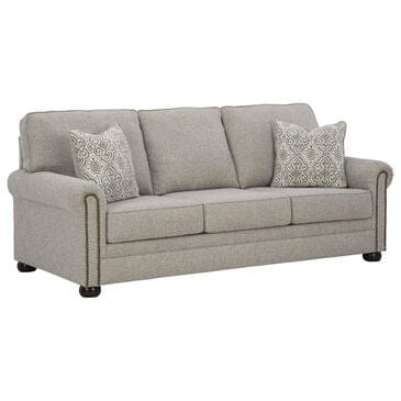 Ashley Gaelon Queen Sleeper Sofa in Dune Velvet, , large