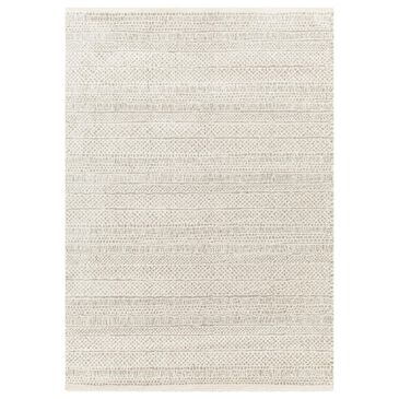 Surya Gavic 7"10" x 10" Medium Gray and Ivory Area Rug, , large