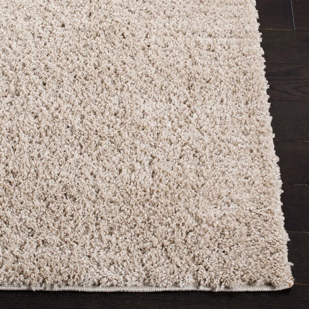 Safavieh August Shag AUG561B 2&#39; x 8&#39; Beige Runner, , large